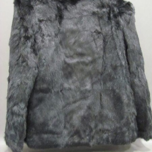 Hillmoor 100% Rabbit Fur Black Coat 🖤 - Picture 5 of 6
